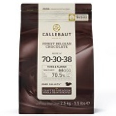 CHOCOLATE EXTRA NEGRO CALLEBAUT 70-30-38 2,5KG
