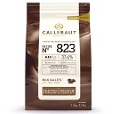 CHOCOLATE DE LEITE 2,5KG CALLEBAUT Nº 823 