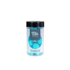 BOLAS DE AÇÚCAR AZUL TURQUESA GLITTER 60G