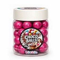 CHOCO BALLS FUCSIA MET 90G