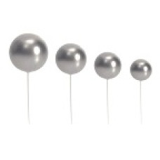 BOLAS DECORATIVAS PRATA PACK 20 BOLAS DECORATIVAS PRATA PACK 20