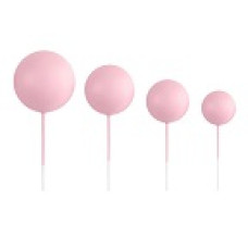 BOLAS DECORATIVAS ROSA CLARO PACK 20 BOLAS DECORATIVAS ROSA CLARO PACK 20