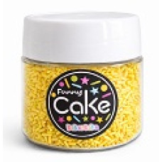 GRANULADO DE AÇÚCAR AMARELO METALIZADO 80G GRANULADO DE AÇÚCAR AMARELO METALIZADO 80G