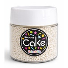 GRANULADO DE AÇÚCAR BRANCO METALIZADO 80G GRANULADO DE AÇÚCAR BRANCO METALIZADO 80G