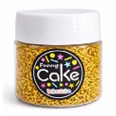 GRANULADO DE AÇÚCAR OURO METALIZADO 80G GRANULADO DE AÇÚCAR OURO METALIZADO 80G