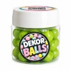 BOLAS DE AÇÚCAR VERDE PASTEL 14MM