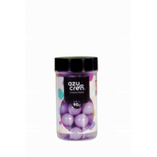 EXTRABOLAS DE AÇÚCAR VIOLETA PASTEL 14 MM 90 GR