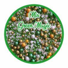 SPRINKLES PARA BOLOS GREEN MAGIC