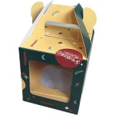 CAIXA PARA 1 CUPCAKE NATAL