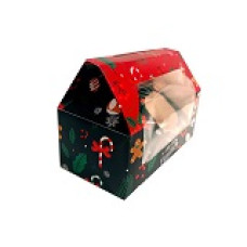 CAIXA PARA 2 CUPCAKE NATAL