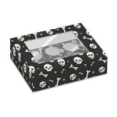 CAIXAS PARA 6 CUPCAKES HALLOWEEN PACK 2