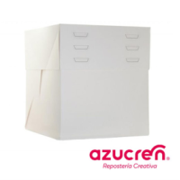 CAIXA PARA BOLO REGULÁVEL 25X25X20 A 30CM