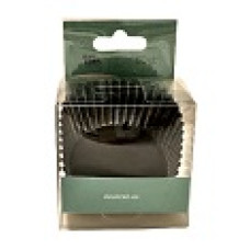 CÁPSULAS PARA CUPCAKES PRETAS PACK 50