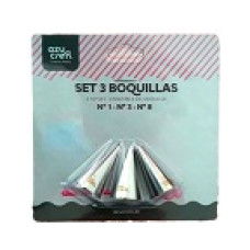 BOQUILHAS ESCRITA Nº1, Nº3 E Nº8 PACK 3