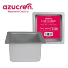 FORMA QUADRADA ANODIZADA 20X20X10CM